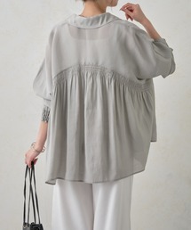 Jena espace merveilleux | 【サラッと快適】バックシャーリングシャツ(シャツ/ブラウス)
