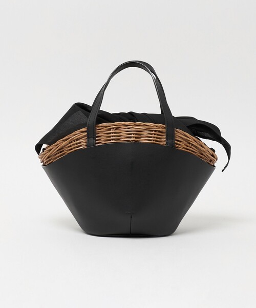 The Bagmati（ザバグマティ）の「＜The Bagmati＞バスケット（M）/ カゴバッグ（かごバッグ・レディース・ブラック・FREE）」の5枚目の写真