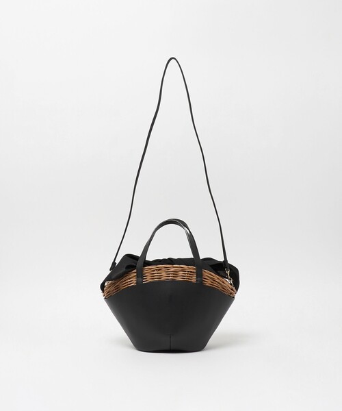 The Bagmati（ザバグマティ）の「＜The Bagmati＞バスケット（M）/ カゴバッグ（かごバッグ・レディース・ブラック・FREE）」の6枚目の写真