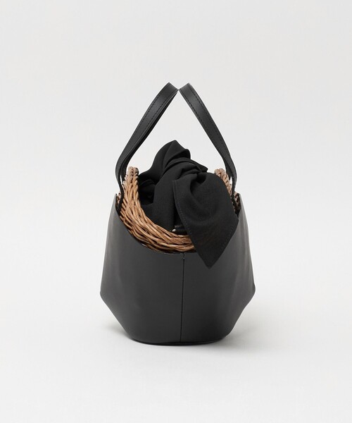 The Bagmati（ザバグマティ）の「＜The Bagmati＞バスケット（M）/ カゴバッグ（かごバッグ・レディース・ブラック・FREE）」の7枚目の写真