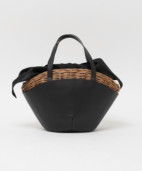 The Bagmati（ザバグマティ）の「＜The Bagmati＞バスケット（M）/ カゴバッグ（かごバッグ・レディース・ブラック・FREE）」の8枚目の写真