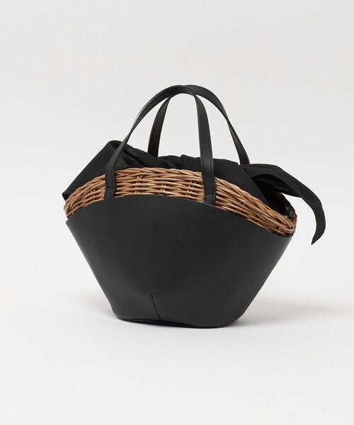 The Bagmati（ザバグマティ）の「＜The Bagmati＞バスケット（M）/ カゴバッグ（かごバッグ・レディース・ブラック・FREE）」の9枚目の写真