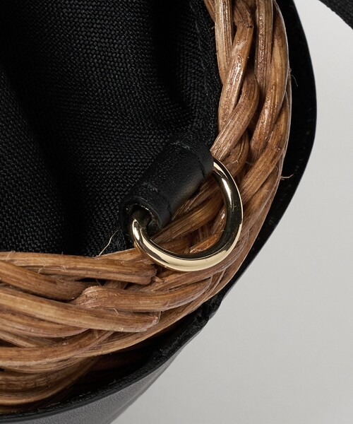 The Bagmati（ザバグマティ）の「＜The Bagmati＞バスケット（M）/ カゴバッグ（かごバッグ・レディース・ブラック・FREE）」の13枚目の写真