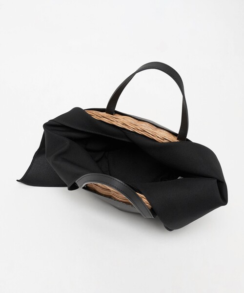 The Bagmati（ザバグマティ）の「＜The Bagmati＞バスケット（M）/ カゴバッグ（かごバッグ・レディース・ブラック・FREE）」の14枚目の写真