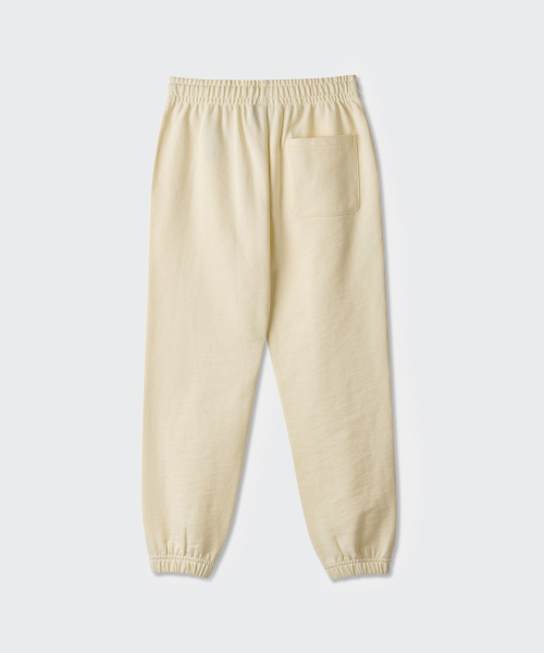 MUSINSA STANDARD KIDS（ムシンサスタンダードキッズ）の「ベーシックスウェットパンツ [レモンクリーム]（スウェットパンツ・レディース・その他・100/110/120/130/140/150/160）」の3枚目の写真