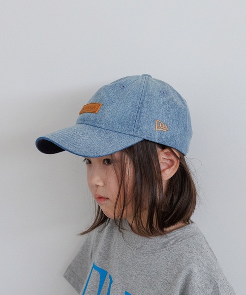 LOWRYS FARM（ローリーズファーム）の「【KIDS】NEW ERA＿ＤＥＮＩＭＣＡＰ　618422（キャップ・キッズ・ライトブルー/ブルー・FREE）」の2枚目の写真