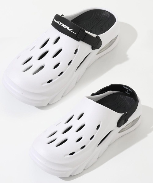 NEV(ネブ)の「クロッグサンダル(エアー)(サンダル・メンズ・ホワイト/ブラック・X-LARGE/LARGE/MEDIUM)」の10枚目の写真