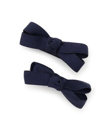 petit main | リボンヘアクリップ2P/L(バレッタ/ヘアクリップ)