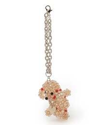 TO BE CHIC（トゥー ビー シック）の「クリスタルプードル バッグチャーム（チャーム）」