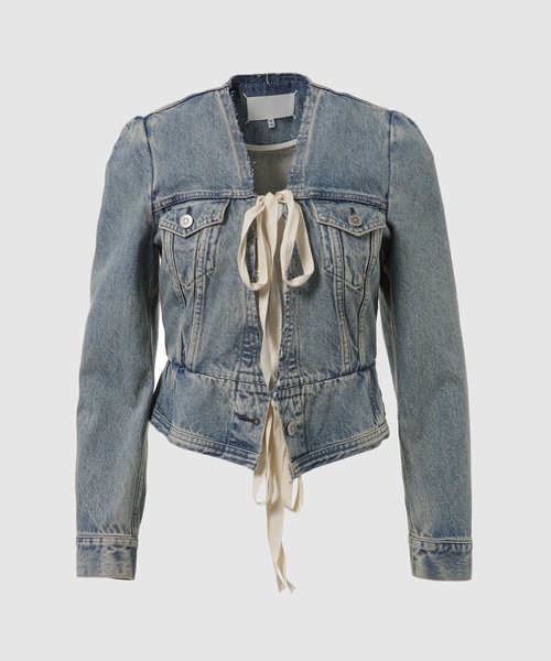 Maison Margiela(メゾンマルジェラ)の「SPORTSJACKET(デニムジャケット・レディース・その他・38)」の1枚目の写真