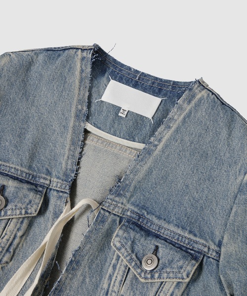Maison Margiela(メゾンマルジェラ)の「SPORTSJACKET(デニムジャケット・レディース・その他・38)」の3枚目の写真
