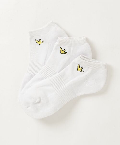 Mark Gonzales（マーク・ゴンザレス）の「"02"≪Mark Gonzales≫3足セット スニーカーソックス（ソックス/靴下・メンズ・ブラック系1/ホワイト系2/ホワイト系1/ブラック系2・25cm～27cm）」の19枚目の写真