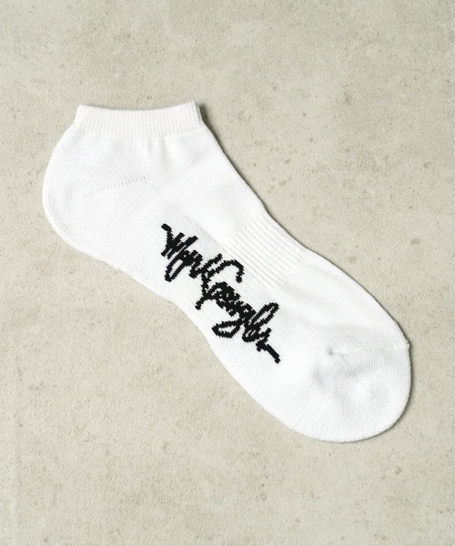 Mark Gonzales（マーク・ゴンザレス）の「"02"≪Mark Gonzales≫3足セット スニーカーソックス（ソックス/靴下・メンズ・ブラック系1/ホワイト系2/ホワイト系1/ブラック系2・25cm～27cm）」の7枚目の写真