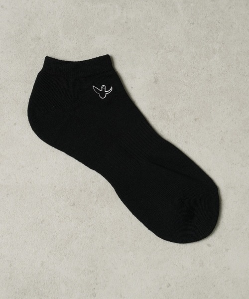 Mark Gonzales（マーク・ゴンザレス）の「"02"≪Mark Gonzales≫3足セット スニーカーソックス（ソックス/靴下・メンズ・ブラック系1/ホワイト系2/ホワイト系1/ブラック系2・25cm～27cm）」の10枚目の写真