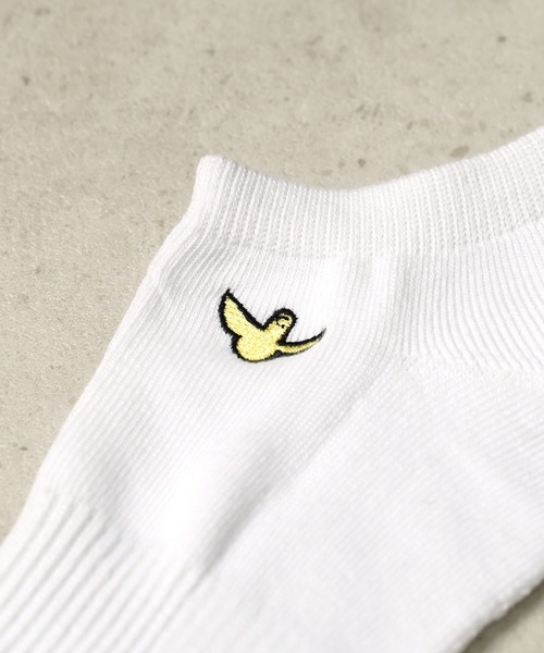 Mark Gonzales（マーク・ゴンザレス）の「"02"≪Mark Gonzales≫3足セット スニーカーソックス（ソックス/靴下・メンズ・ブラック系1/ホワイト系2/ホワイト系1/ブラック系2・25cm～27cm）」の12枚目の写真