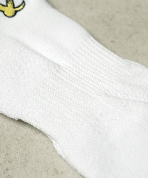 Mark Gonzales（マーク・ゴンザレス）の「"02"≪Mark Gonzales≫3足セット スニーカーソックス（ソックス/靴下・メンズ・ブラック系1/ホワイト系2/ホワイト系1/ブラック系2・25cm～27cm）」の16枚目の写真