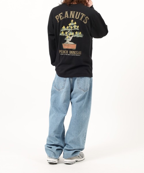 KRIFF MAYER(クリフメイヤー)の「KRIFF MAYER スヌーピー刺繍ロンT(盆栽)(Tシャツ/カットソー・メンズ・オフホワイト/ブラック/オリーブ/マルチ・M/L/XL)」の12枚目の写真