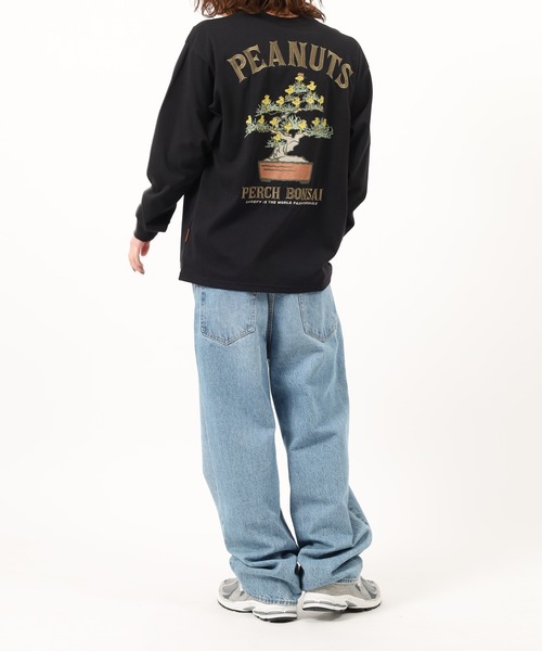 KRIFF MAYER(クリフメイヤー)の「KRIFF MAYER スヌーピー刺繍ロンT(盆栽)(Tシャツ/カットソー・メンズ・オフホワイト/ブラック/オリーブ/マルチ・M/L/XL)」の13枚目の写真