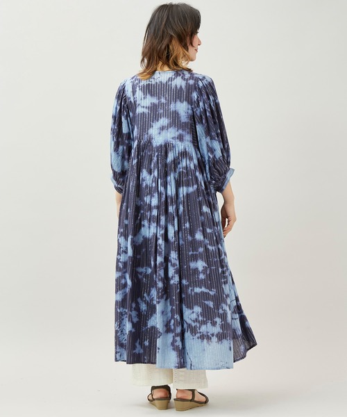 チャイハネ（チャイハネ）の「【チャイハネ】ティルレタイダイワンピース（ワンピース・レディース・オレンジ/ネイビー・FREE）」の7枚目の写真