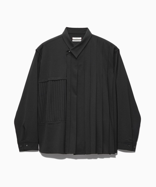 HARE(ハレ)の「【NARRIL】Judo-Style Skew Shirt(シャツ/ブラウス・メンズ・ブラック/ブルー系その他・SMALL/MEDIUM)」の1枚目の写真