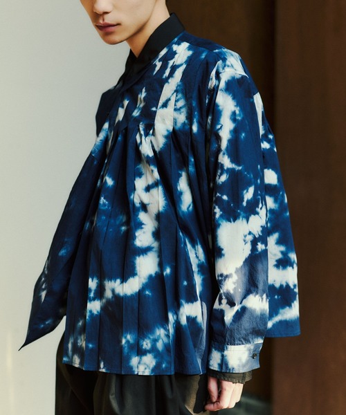 HARE(ハレ)の「【NARRIL】Judo-Style Skew Shirt(シャツ/ブラウス・メンズ・ブラック/ブルー系その他・SMALL/MEDIUM)」の4枚目の写真
