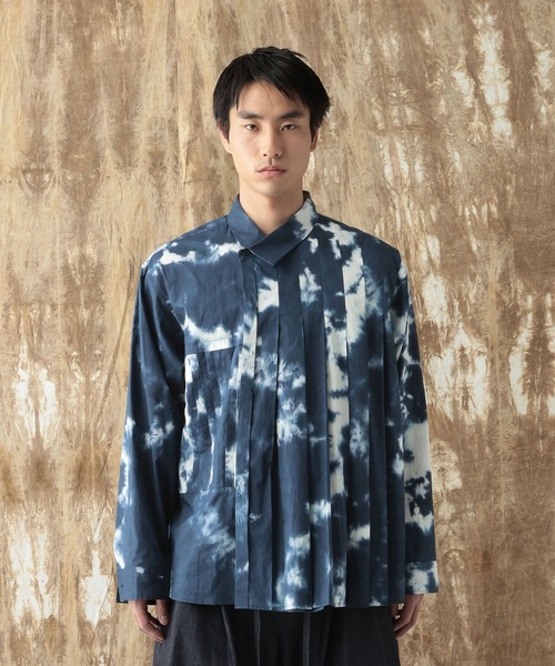 HARE(ハレ)の「【NARRIL】Judo-Style Skew Shirt(シャツ/ブラウス・メンズ・ブラック/ブルー系その他・SMALL/MEDIUM)」の5枚目の写真