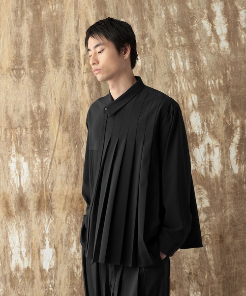 HARE(ハレ)の「【NARRIL】Judo-Style Skew Shirt(シャツ/ブラウス・メンズ・ブラック/ブルー系その他・SMALL/MEDIUM)」の16枚目の写真