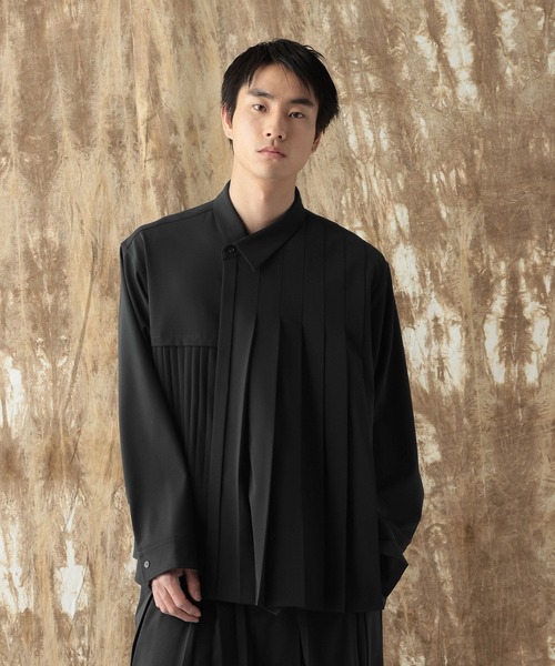 HARE(ハレ)の「【NARRIL】Judo-Style Skew Shirt(シャツ/ブラウス・メンズ・ブラック/ブルー系その他・SMALL/MEDIUM)」の17枚目の写真