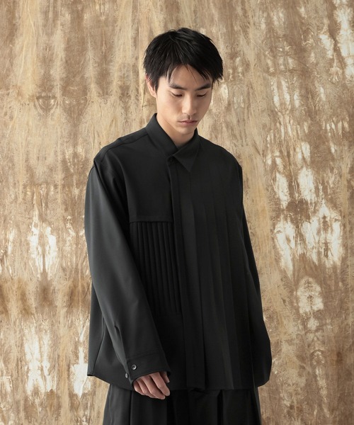 HARE(ハレ)の「【NARRIL】Judo-Style Skew Shirt(シャツ/ブラウス・メンズ・ブラック/ブルー系その他・SMALL/MEDIUM)」の18枚目の写真