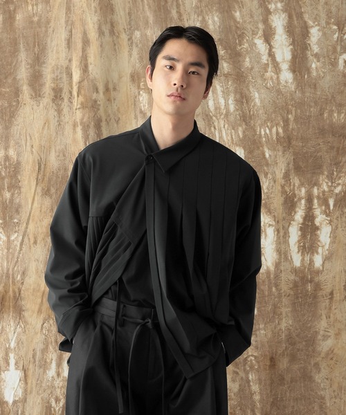 HARE(ハレ)の「【NARRIL】Judo-Style Skew Shirt(シャツ/ブラウス・メンズ・ブラック/ブルー系その他・SMALL/MEDIUM)」の20枚目の写真