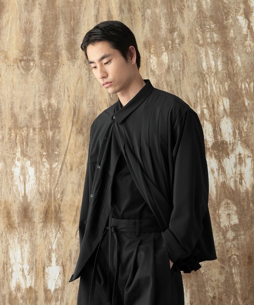 HARE(ハレ)の「【NARRIL】Judo-Style Skew Shirt(シャツ/ブラウス・メンズ・ブラック/ブルー系その他・SMALL/MEDIUM)」の21枚目の写真