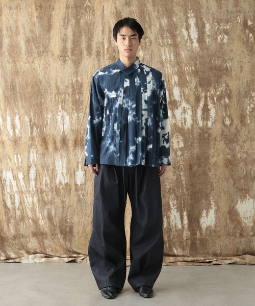 HARE(ハレ)の「【NARRIL】Judo-Style Skew Shirt(シャツ/ブラウス・メンズ・ブラック/ブルー系その他・SMALL/MEDIUM)」の11枚目の写真