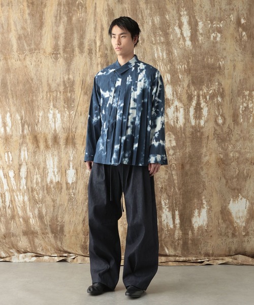 HARE(ハレ)の「【NARRIL】Judo-Style Skew Shirt(シャツ/ブラウス・メンズ・ブラック/ブルー系その他・SMALL/MEDIUM)」の12枚目の写真