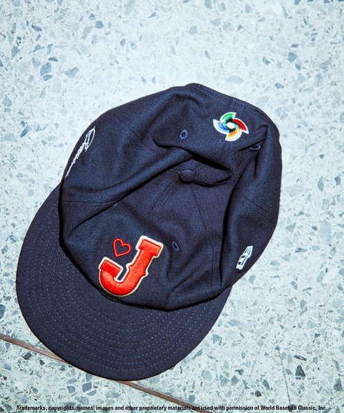 BASICKS(ベイシックス)の「【BASICKS】【Newera】x Newera World Baseball Classic Cap NAVY(キャップ・メンズ・ネイビー・FREE)」の2枚目の写真