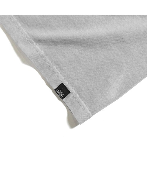 BGL(ビージーエル)の「CRACK OVAL LOGO TEE / ロゴプリント / かすれプリント / クラックロゴ / ピグメント / ヴィンテージライク 半袖Tシャツ(Tシャツ/カットソー・レディース・ブラック/ライトグレー・S/M/L)」の18枚目の写真