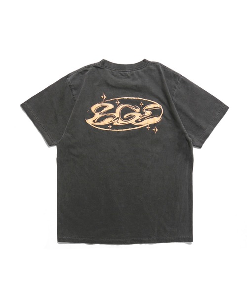 BGL(ビージーエル)の「CRACK OVAL LOGO TEE / ロゴプリント / かすれプリント / クラックロゴ / ピグメント / ヴィンテージライク 半袖Tシャツ(Tシャツ/カットソー・レディース・ブラック/ライトグレー・S/M/L)」の20枚目の写真