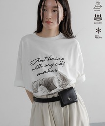 【LFM(U)】アニマルフォトTEE/接触冷感・UVカット・クイックドライ 668712
