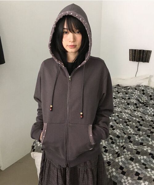 BAUF（バウフ）の「スターハウス フードジップアップ [ヴィンテージパープル]（パーカー・レディース・その他・FREE）」の13枚目の写真