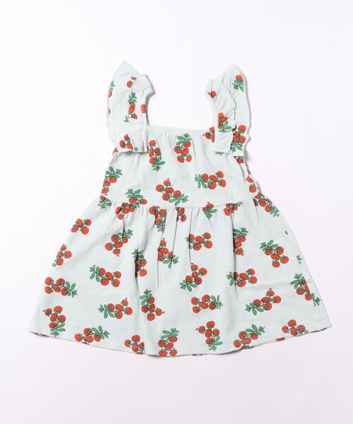 BOBO CHOSES(ボボショーズ)の「Juicy Tomatoes all over ruffled dress(ワンピース・キッズ・ライトブルー・4-5YEAR/6-7YEAR/8YEAR/2-3YEAR)」の4枚目の写真