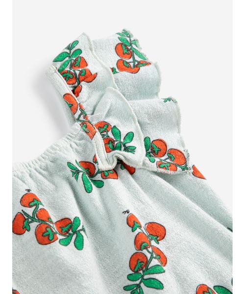 BOBO CHOSES(ボボショーズ)の「Juicy Tomatoes all over ruffled dress(ワンピース・キッズ・ライトブルー・4-5YEAR/6-7YEAR/8YEAR/2-3YEAR)」の2枚目の写真