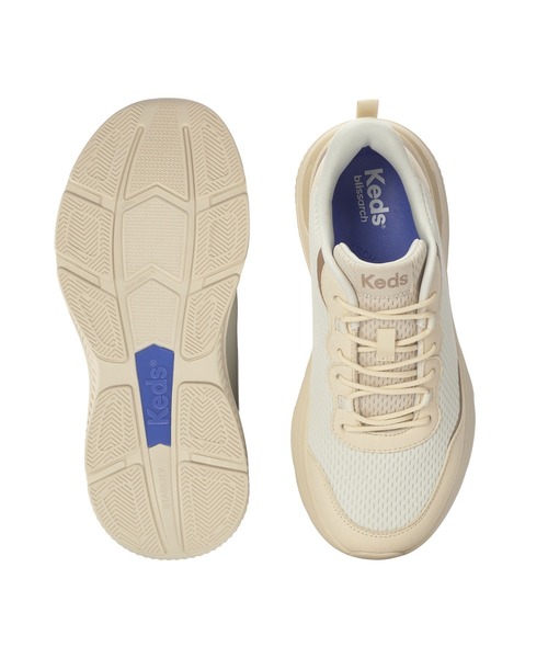 Keds(ケッズ)の「Keds ブリスムーブ レース メッシュ/スエード クリーム(スニーカー・レディース・クリーム・23.0cm/23.5cm/24.0cm/24.5cm/25.0cm/22.5cm)」の11枚目の写真