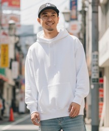【LIFEMAX/ライフマックス】10オンス フードプルパーカ（裏パイル）/ビッグサイズ ユニセックス 無地