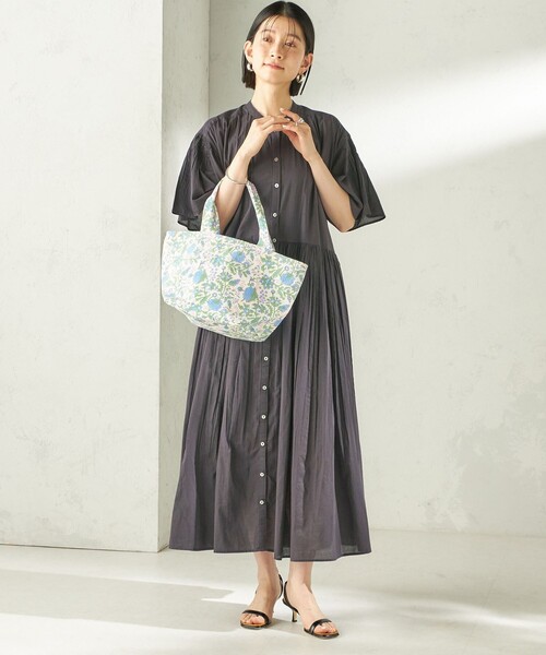 SZ Blockprints(エスゼットブロックプリント)の「【SHIPS別注】SZ BLOCKPRINTS: Lisbon Tote(トートバッグ・レディース・ライトブルー/ピンク・ONE SIZE)」の7枚目の写真
