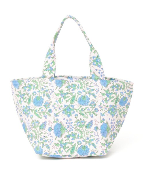 SZ Blockprints(エスゼットブロックプリント)の「【SHIPS別注】SZ BLOCKPRINTS: Lisbon Tote(トートバッグ・レディース・ライトブルー/ピンク・ONE SIZE)」の18枚目の写真