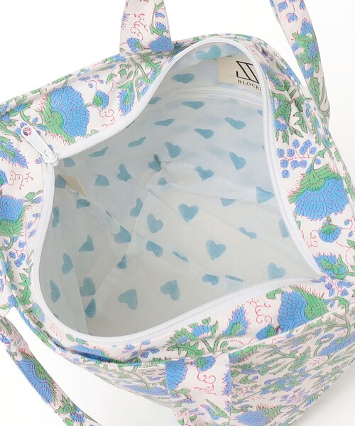 SZ Blockprints(エスゼットブロックプリント)の「【SHIPS別注】SZ BLOCKPRINTS: Lisbon Tote(トートバッグ・レディース・ライトブルー/ピンク・ONE SIZE)」の21枚目の写真