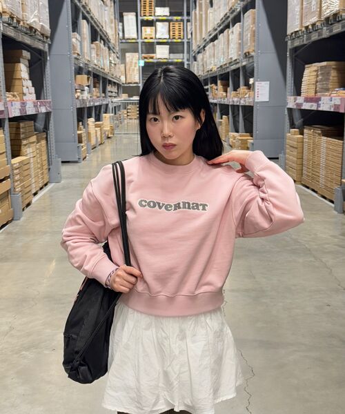 COVERNAT WOMAN(カバーナットウーマン)の「ウーマン クーパー ロゴ スウェットライトピンク(スウェット・レディース・その他・WS/WM)」の15枚目の写真
