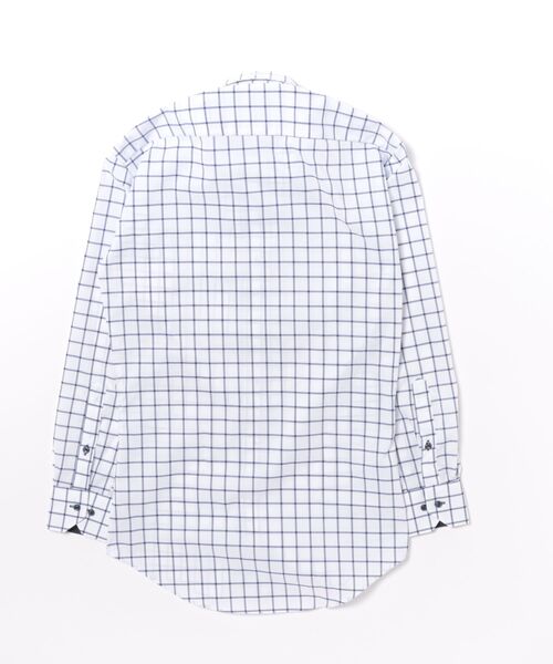 TOKYO SHIRTS(トウキョウシャツ)の「【超形態安定】【吸水速乾】 形態安定ノンアイロン ドゥエボットーニ 長袖ビジネスワイシャツ(ビジネスシャツ・メンズ・ブルー・首回り43cm-裄丈82cm/首回り42cm-裄丈86cm/首回り42cm-裄丈82cm/首回り41cm-裄丈86cm/首回り41cm-裄丈82cm/首回り39cm-裄丈84cm/首回り39cm-裄丈80cm/首回り43cm-裄丈86cm/首回り37cm-裄丈84cm/首回り37cm-裄丈80cm)」の7枚目の写真