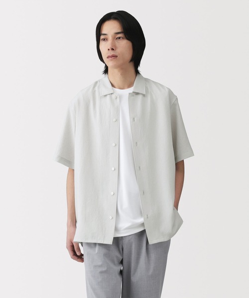 紳士 風を通す半袖シャツ（シャツ/ブラウス）｜無印良品（ムジルシ