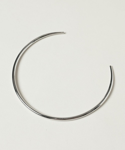 A part by（アパートバイ）の「ナローネックカフ（ネックレス・レディース・ゴールド/シルバー・FREE）」の2枚目の写真