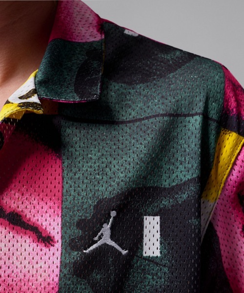 JORDAN BRAND（ジョーダンブランド）の「ジョーダン ブルックリン メンズ グラフィック シャツ / Jordan Brooklyn Men's Graphic Shirt II5320-100 White（シャツ/ブラウス・メンズ・ホワイト・M/2XL/XL/S/L）」の4枚目の写真